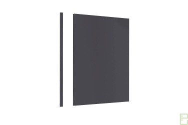 Тумба кухонная 600 с 2 ящиками ЛЮКС 4 Тип 1 Любимый дом Винченца ЛД 234.900.000.068 Черный Дуб Крафт белый