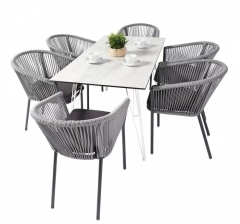 Обеденная группа на 6 персон 4sis Милан Indoor-4SiS-2419 light