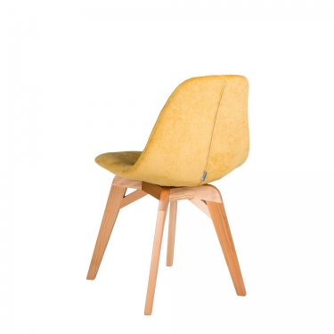 Стул R-home EAMES Желт/Натуральный Дуб
