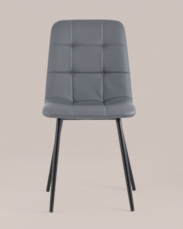 Стул Stool Group Oliver экокожа Серый