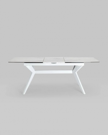 Стол обеденный Stool Group Аркада раскладной 160-210x90 Керамика светлая