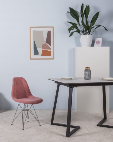 Стул Eames Розов/CR