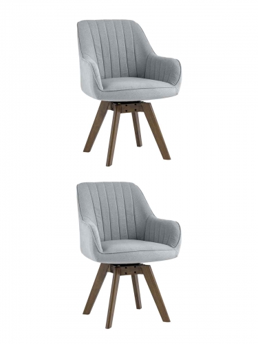 Стул вращающийся Stool Group MANS 2 шт. Серый