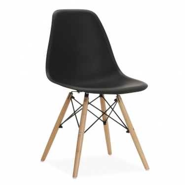 Стул для кухни Цвет мебели Eames SC-001 Черный