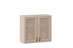 Шкаф кухонный 800 с решеткой Любимый дом Кантри ЛД 235.273.000 Сономе эйч светлая
