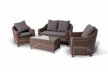 Панна лаунж-зона 4sis Кон KPS2C2T-4-SET brown