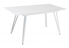 Стол раскладной R-home Диего 140-180 Белый