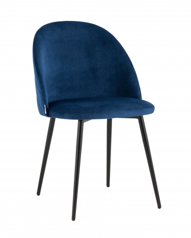 Стул Stool Group Фолио велюр Синий