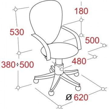 Кресло EasyChair EChair-304 329252 Черное