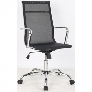 Кресло руководителя EasyChair EChair-706 T net 481269 Черное