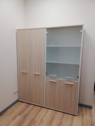 Шкаф для одежды 4 широкий Персона Грата Deka 10.19.301 Туя/Белый