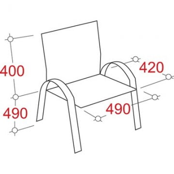 Конференц-кресло EasyChair VT_CH659 385143 Черный