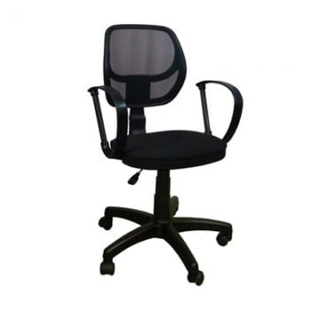 Кресло офисное EasyChair UF2_Сатурн 369098 Черный Серый