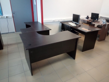 Стол эргономичный правый POINTEX TRD29615301 Темный дуб