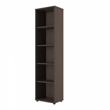 Стеллаж узкий POINTEX TRD29650501 Темный дуб