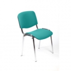 Стул EasyChair ZP_UP_EChair Rio ИЗО хром ткань зеленая 550731