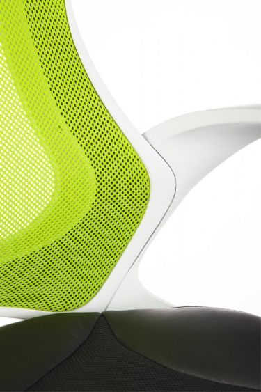 Кресло офисное Норден Тесла CX0398H01 White green