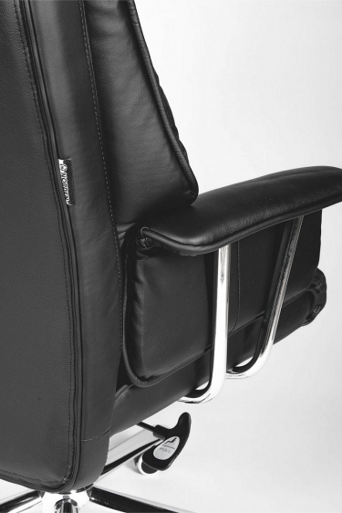 Кресло офисное Норден Президент H-1133-35 leather Черный