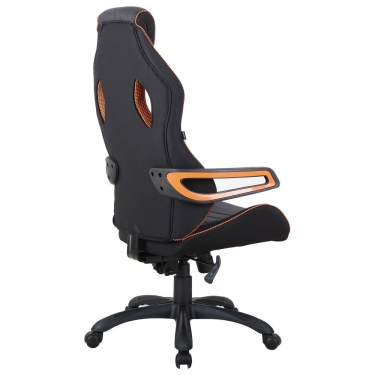 Кресло компьютерное BRABIX BRABIX Techno Pro GM-003 Черно-серый/оранжевый