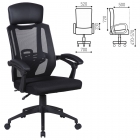 Кресло офисное BRABIX BRABIX Nexus ER-401 Черный
