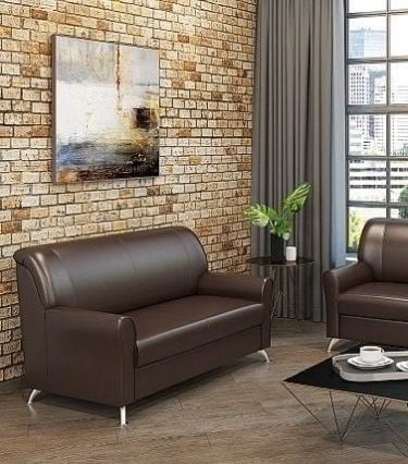 2-х местный диван Euroforma Европа 2Д ИК P2 euroline 9100 Черный