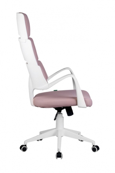 Кресло оператора Рива Riva Chair SAKURA белый пластик Розовый