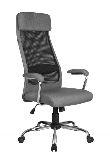Кресло оператора Рива Riva Chair 8206HX Серый