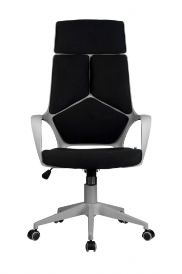 Кресло оператора Рива Riva Chair 8989 серый пластик Черный