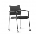 Кресло со столиком на колесах Profoffice Pinko plastic cast MH YI009 Arms+WT
