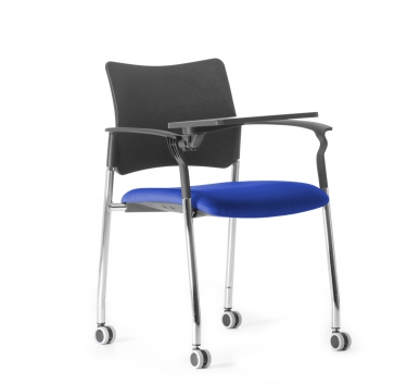 Кресло со столиком на колесах Profoffice Pinko plastic cast MH YI386 Arms+WT