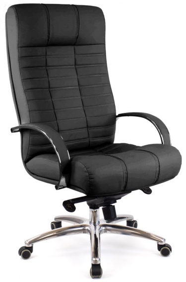 Кресло руководителя Everprof Atlant AL M кожа Черный
