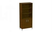 Стеллаж с дверью ДСП Skyland В430.2 Орех Даллас