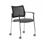 Кресло на колесах Profoffice Pinko Mesh cast MH YI363 Arms