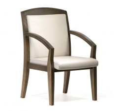 Кресло на 4-х опорах Profoffice Senator Ivory 22042 walnut