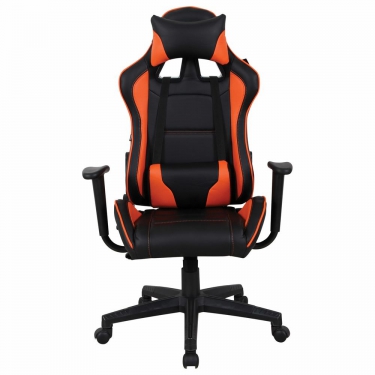 Кресло компьютерное BRABIX BRABIX GT Racer GM-100 Черный-оранжевый