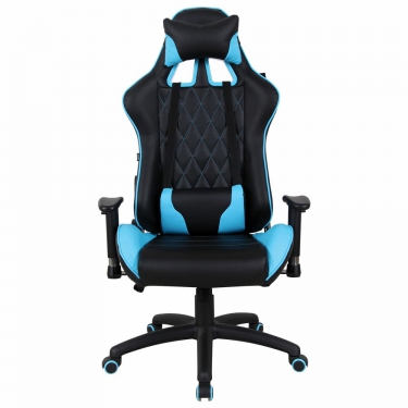 Кресло компьютерное BRABIX BRABIX BRABIX GT Master GM-110 Черный-голубой
