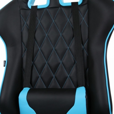Кресло компьютерное BRABIX BRABIX BRABIX GT Master GM-110 Черный-голубой