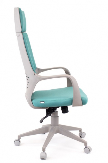 Кресло для руководителя Everprof Everprof Trio Grey TM Ткань Бирюзовый