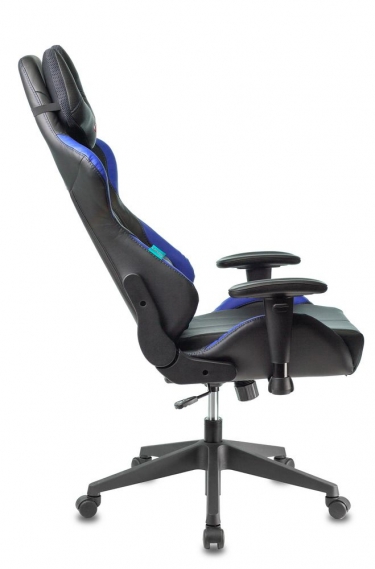 Кресло игровое Zombie Бюрократ VIKING 5 AERO BLUE