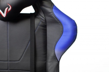 Кресло игровое Zombie Бюрократ VIKING 5 AERO BLUE