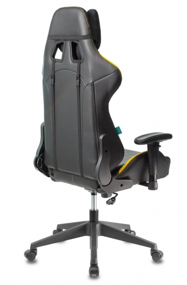 Кресло игровое Zombie Бюрократ VIKING 5 AERO YELLOW