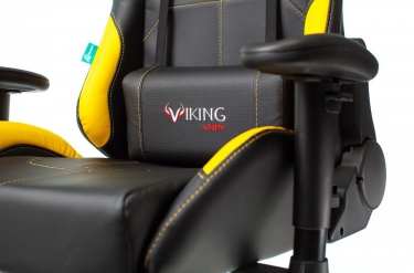 Кресло игровое Zombie Бюрократ VIKING 5 AERO YELLOW