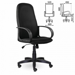 Кресло офисное BRABIX BRABIX Praktik EX-279 ткань E Черный