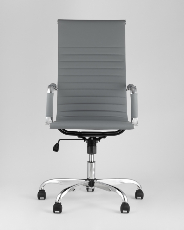 Кресло руководителя Stool Group TopChairs City Серое