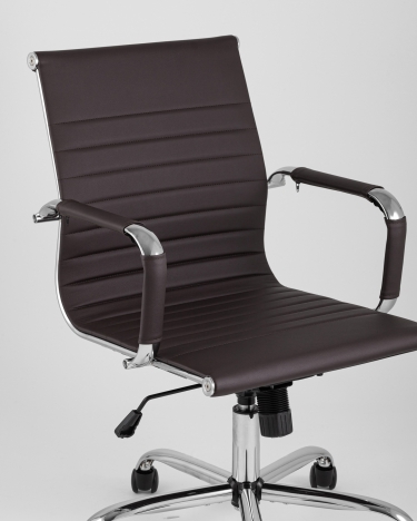 Кресло офисное Stool Group TopChairs City S Коричневое