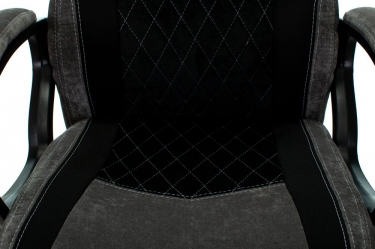 Кресло игровое Zombie Бюрократ VIKING 6 KNIGHT B FABRIC Черный