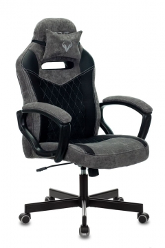 Кресло игровое Zombie Бюрократ VIKING 6 KNIGHT B FABRIC Черный