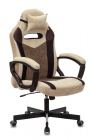 Кресло игровое Zombie Бюрократ VIKING 6 KNIGHT BR FABRIC Коричневый