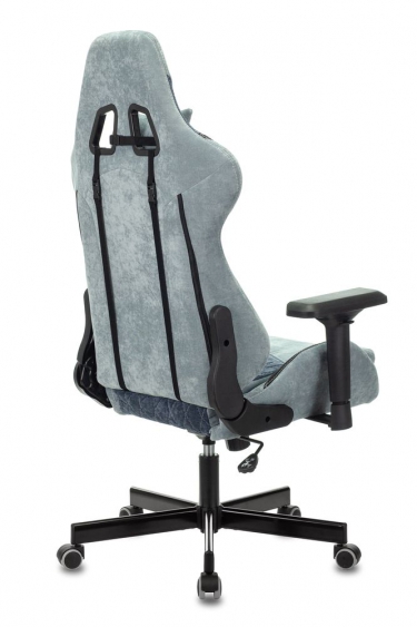 Кресло игровое Zombie Бюрократ VIKING 7 KNIGHT BL FABRIC Синий