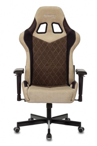 Кресло игровое Zombie Бюрократ VIKING 7 KNIGHT BR FABRIC Коричневый
